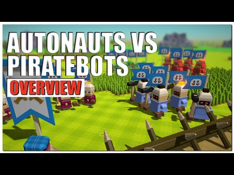 Autonauts vs Piratebots Gameplay Overview | 2022