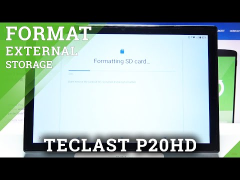 How to Format SD Card in TECLAST P20HD – Clear SD Card Storage