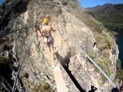 Via Ferrata Lac de Villefort [2/4] (GoPro HD)
