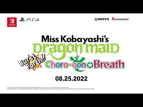 Trailer de Miss Kobayashi's Dragon Maid Burst Forth!! Choro-gon☆Breath DIRECTOR'S CUT