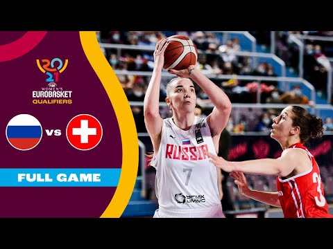 Russia v Switzerland | Full Game - FIBA Women's EuroBasket Qualifiers 2021