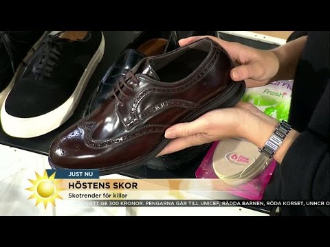 Höstens hetaste skotrender för herrar - Nyhetsmorgon (TV4)