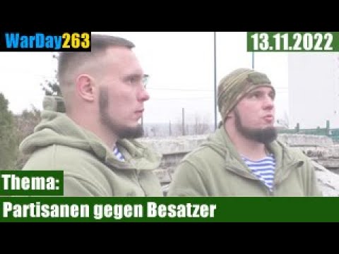 🟢 WarDay 263 - Guerrilla Ukrainians on the occupied territory unite to drive the Russian out EN