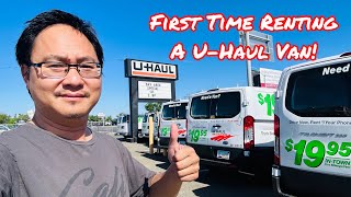 How To Rent A U-Haul 9’ Cargo Van! WHAT WILL FIT IN THIS VAN (Full Walk-Around Tour)