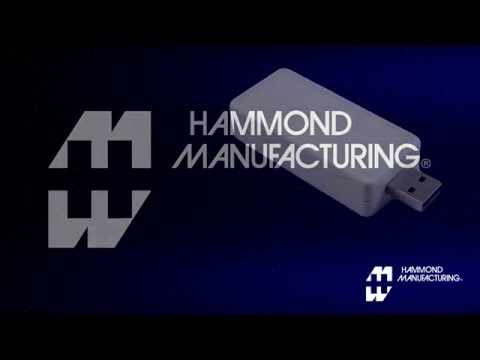 USB Enclosures From Hammond Manufacturing