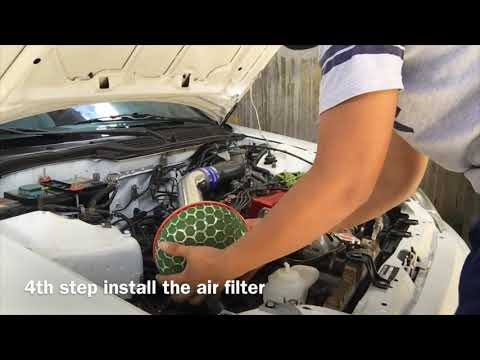 Hks air intake set installed on honda civic eg hatchback