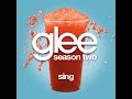Glee - Sing [LYRICS] 