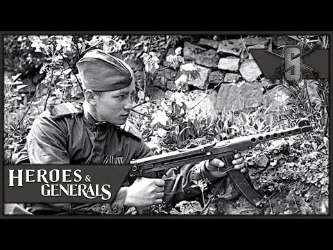 PPS-43 Bunker Defense - Heroes and Generals - Soviet Infantry Gameplay 1440p60