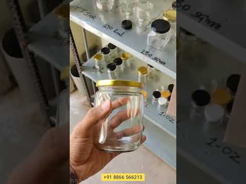 525 ml Glass Storage Jar