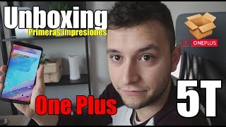 Unboxing del OnePlus 5T