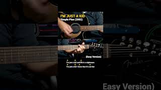 I'm Just A Kid - Simple Plan (Easy Guitar Chords Tutorial with Lyrics) part 1 SHORTS
