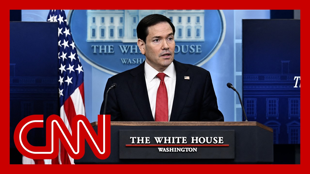 Marco Rubio briefing ahead of Italy & Vatican City trip