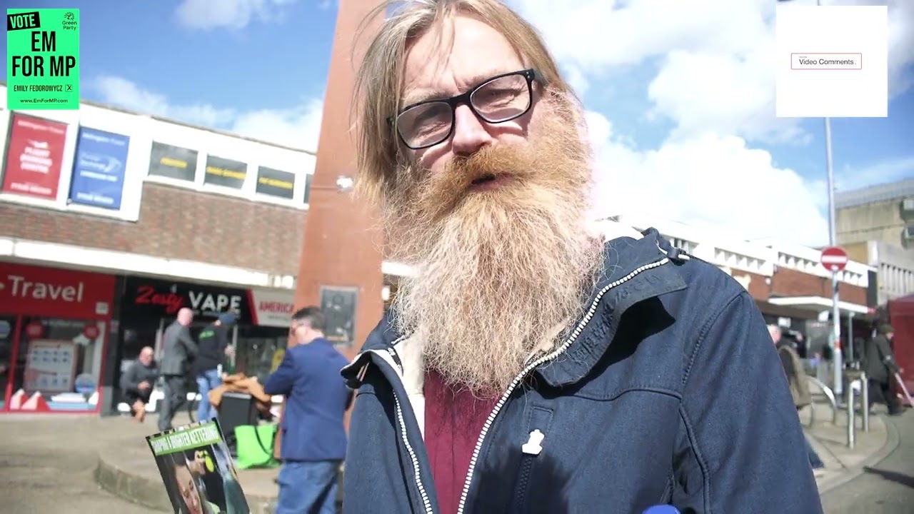 Voter 'Nick' Talks His Personal Values and Voting Green Party.