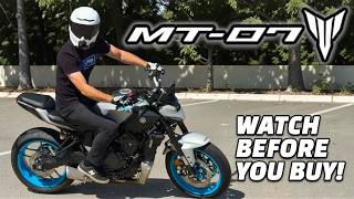 Thinking of buying a Yamaha MT-07? Watch this first.