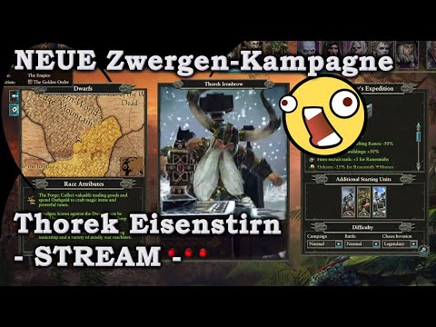 NEUE ZWERGENKAMPANGE - Thorek Eisenstirn - Total War: Warhammer 2