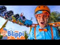 Blippi Explores A Theme Park Blippi And Meekah Best Friend Adventures Educational Videos