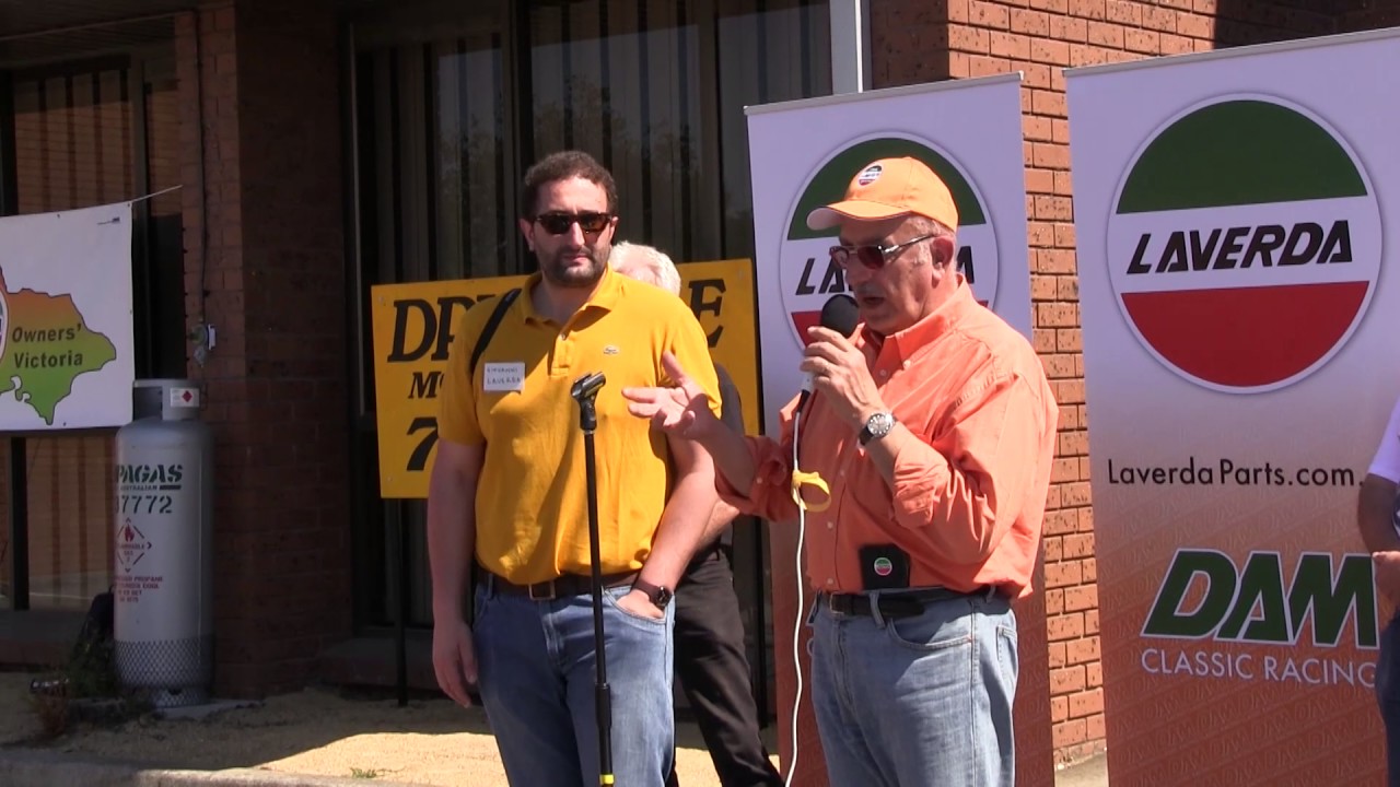 Piero Laverda at Laverda BBQ