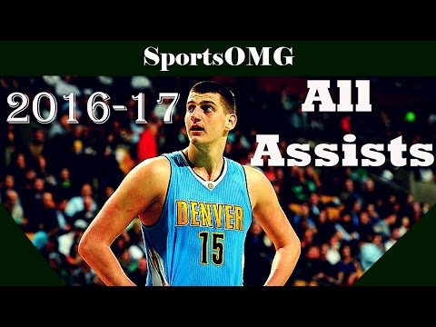 Nikola Jokic All Assists | 2016-17 NBA Regular Season