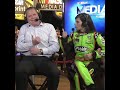 Danica Patrick gives interviewer flack for too many questions | #shorts | NASCAR