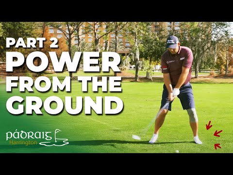 Power From the Ground -- Part 2 | Ground Force Reactions | Padraig Harrington