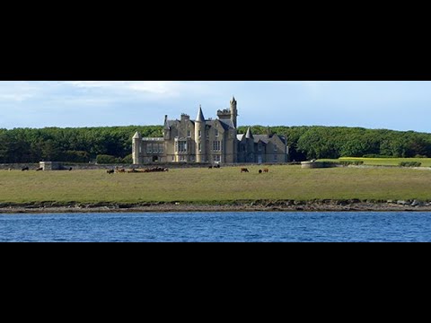 Balfour Castle On Visit To Island of Shapinsay On The Orkney Islands Scotland