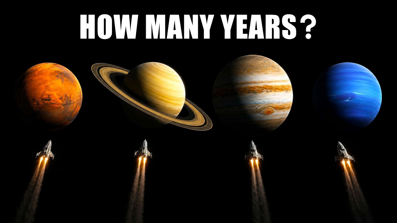 How Long Does a Mission to Every Planet Actually Take - YouTube