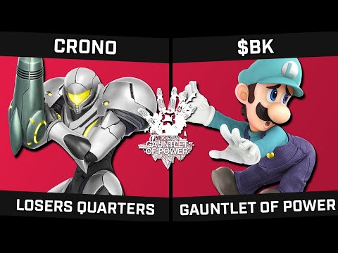 Crono (Samus/Luigi) vs $BK (Luigi) - Legion's Gauntlet of Power