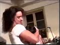 Tall Woman Beat Short Man