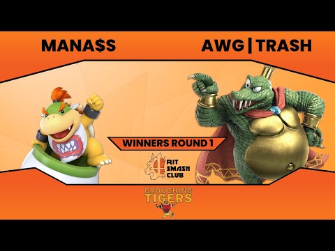 Crouching Tigers Ultimate Singles | trash (King K. Rool) vs ManA$S (Bowser Jr.) | Winners Round 1