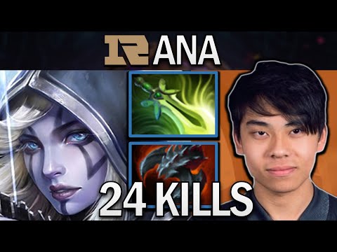 Drow Ranger Dota 2 Gameplay RNG.Ana with 21 Kills and Satanic - Butterfly #dota #dota2
