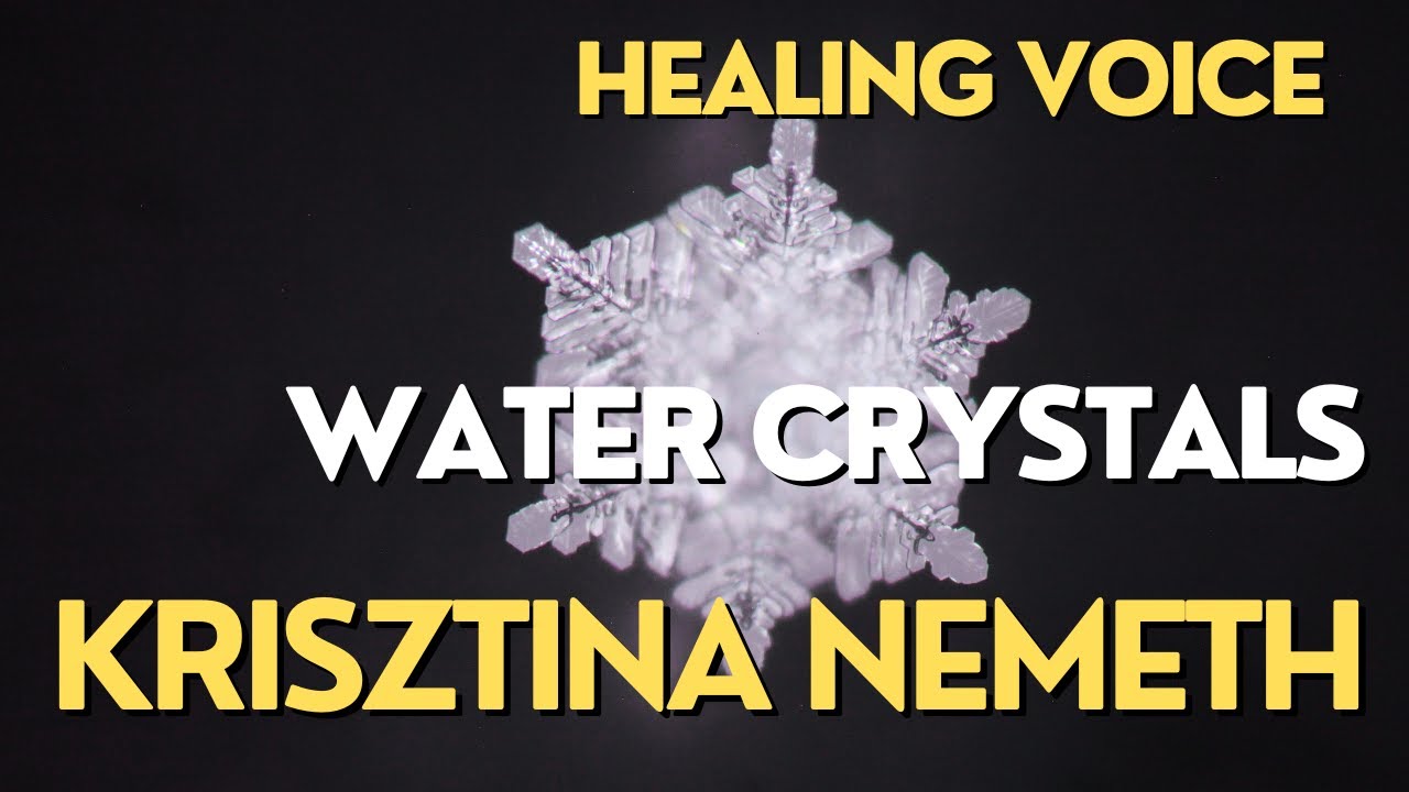 L' acqua ascolta healing Voice e                                  i Cristalli D' acqua si formano  thumbnail