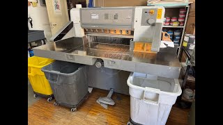 Ghilotina hartie Polar 78 ES | Imagine 4 - Machineryline