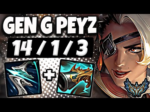 Samira vs Kaisa ADC [ Gen G Peyz ] Patch 13.13 Korea Challenger ✅