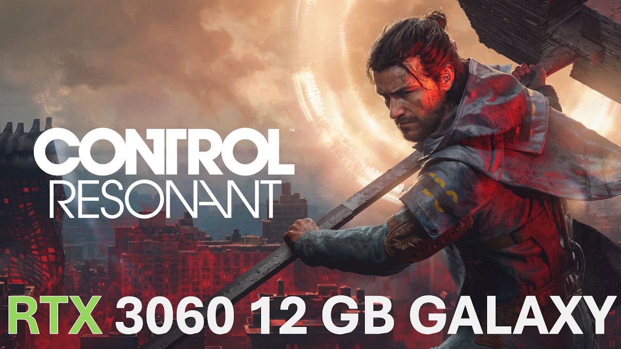 CONTROL Resonant Intel Core I5 14600KF Rtx 3060 GALAXY 12Gb Ram 16Gb Ram 3000Mhz