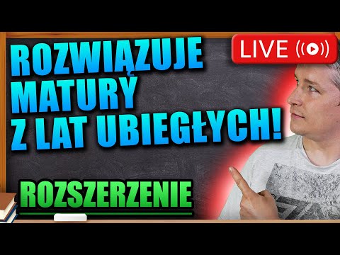 Rozwiązanie arkusza maturalnego poziom rozszerzony. Czerwiec 2022.  Matematyka. live.