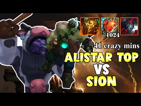 Let's play Alistar TOP vs Sion - COUNTER STRATEGY - League of Legends