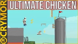 You're Very Dead - Ultimate Chicken Horse, Episode 1 (UHC) - CryMor Plays