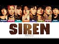 ATEEZ 'Siren' Lyrics (에이티즈 Siren 가사) [Color Coded Han_Rom_Eng] | ShadowByYoongi