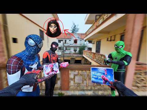 Team Spider-Man Faces LORD Serbian Dancing Lady on New Year 2026 ( Special Action POV )