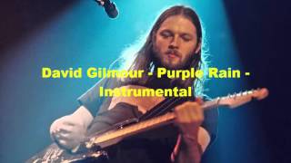 Purple Rain - David Gilmour