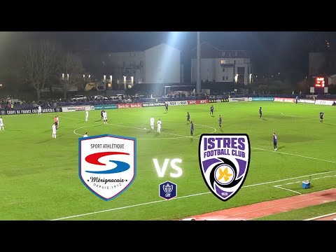 🔵🔴(R1) SA MERIGNAC 0-0 (tab 5-6) ISTRES (N2)🟣⚫ : 1/32 de finale de coupe de France