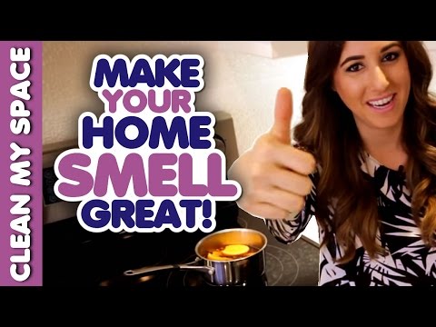 Part of a video titled 7 Ways to Make Your Home Smell Fresh & Clean! DIY Air Fresheners ...