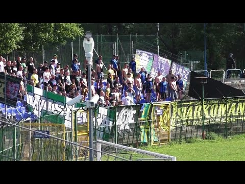 Kibice Siarki Tarnobrzeg w Krakowie na Hutniku | 07.08.2022