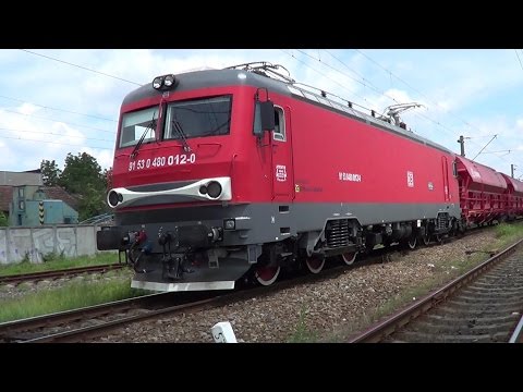 Private freight train DB Schenker  Transmontana 480-012-0