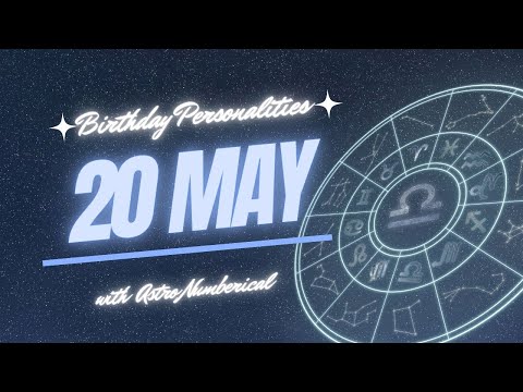 20 May Zodiac Horoscope: Birthday Personality & Traits Revealed