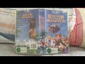 Opening Closing To Bedknobs And Broomsticks WDHV VHS New Zealand 1992 93 Reprint REUPLOADED