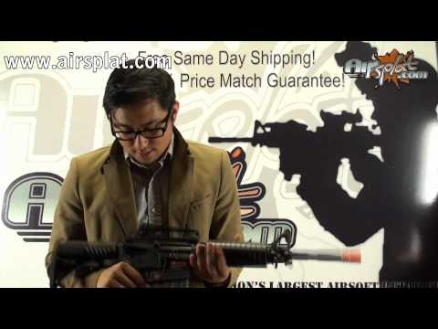 AirSplat Preview: APS M4 ASR 101 AEG Electric BlowBack EBB Airsoft Gun Rifle