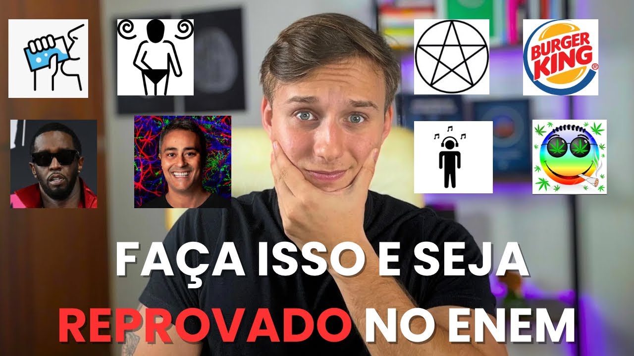 FAÇA ISSO E SEJA REPROVADO NO ENEM...