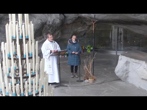 Chapelet du 6 mars 2023 à Lourdes