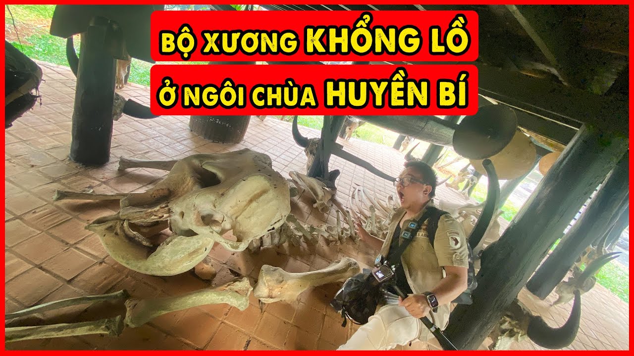 Phát hiện mới nhất về Bộ Xương Khổng Lồ trong Chùa Đen Huyền Bí Nhất Thái Lan